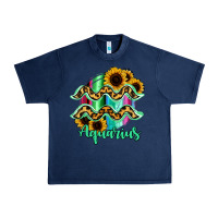 Navy Aquarius Zodiac Urban Heavy Tee - Bettercallsaul