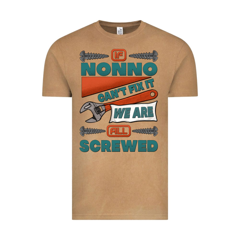 If Nonno Can't Fix It We Are All Screwed Vintage Tee by Jasminsmagicworld | Teevron