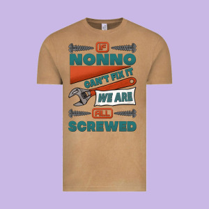 If Nonno Can't Fix It We Are All Screwed Vintage Tee Designed By Jasminsmagicworld