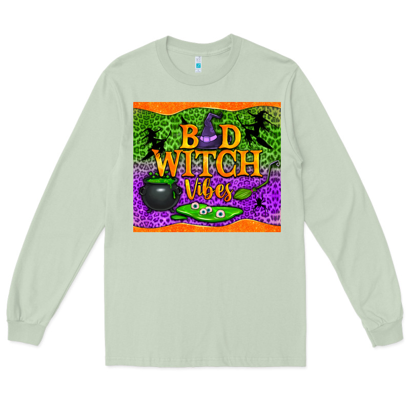 Bad Witch Vibes Long Sleeve Tee by NancyCooperArtShop | Teevron