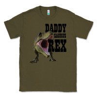 Army Green DADDY SAURUS REX Classic Tee - Bettercallsaul