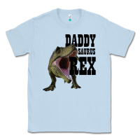 Dusty Blue DADDY SAURUS REX Classic Tee - Bettercallsaul