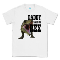 White DADDY SAURUS REX Classic Tee - Bettercallsaul