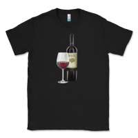 Black California Wine Classic Tee - RanaPortraitStore