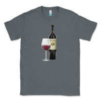 Charcoal Heather California Wine Classic Tee - RanaPortraitStore