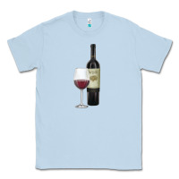 Dusty Blue California Wine Classic Tee - RanaPortraitStore
