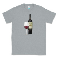 Heather Grey California Wine Classic Tee - RanaPortraitStore