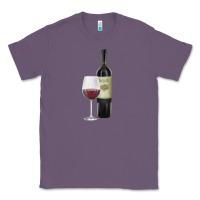 Lavender California Wine Classic Tee - RanaPortraitStore