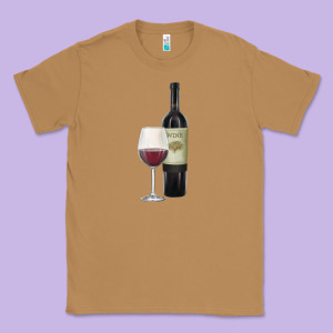 California Wine Classic Tee Designed By Ranaportraitstore