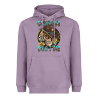 Lavender Cowboys Don't Die Heavyweight Hoodie - FaDigitalArtStudio