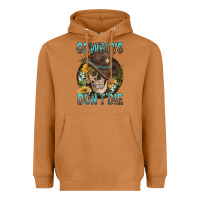 Meerkat Cowboys Don't Die Heavyweight Hoodie - FaDigitalArtStudio