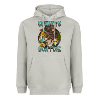Moon Dust Cowboys Don't Die Heavyweight Hoodie - FaDigitalArtStudio