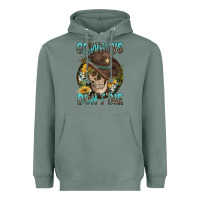 Sage Cowboys Don't Die Heavyweight Hoodie - FaDigitalArtStudio