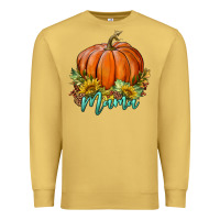 Antique Gold pumpkin mama Premium Sweatshirt - BundleAndBundleShop