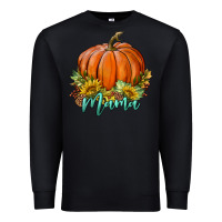 Black pumpkin mama Premium Sweatshirt - BundleAndBundleShop