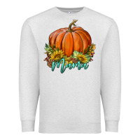 Oatmeal Heather pumpkin mama Premium Sweatshirt - BundleAndBundleShop