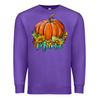 Purple pumpkin mama Premium Sweatshirt - BundleAndBundleShop
