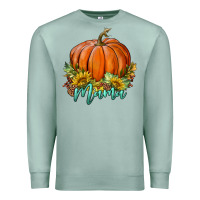 Seafoam pumpkin mama Premium Sweatshirt - BundleAndBundleShop