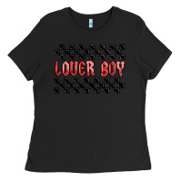 Black lover boy Ladies Tee - MaliasSmallBusiness