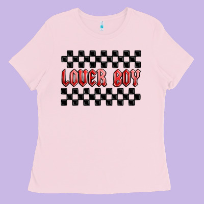 Lover Boy Ladies Tee Designed By Maliassmallbusiness