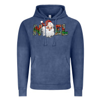 Vintage Denim noel santa claus Vintage Hoodie - Jasminsmagicworld
