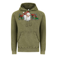 Vintage Olive noel santa claus Vintage Hoodie - Jasminsmagicworld