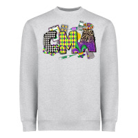 Heather Grey cma mardi gras certified medical assistant Heavyweight Sweatshirt - CowGirlArtShop