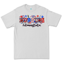 Dove Grey 4th of july nursing administrator Premium Tee - NancyCooperArtShop