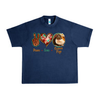 Navy Peace Love Guinea Pigs Urban Heavy Tee - Bettercallsaul
