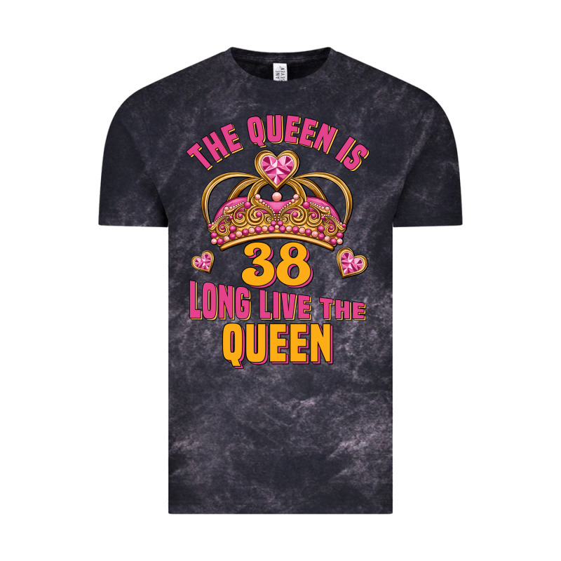 The Queen Is 38 Long Live The Queen Vintage Tee by Jasminsmagicworld | Teevron