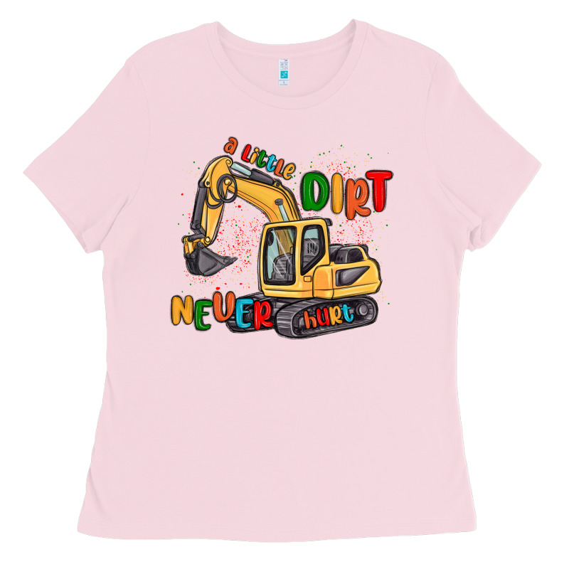 A Little Dirt Never Hurt Ladies Tee by MaliasSmallBusiness | Teevron