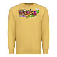 Antique Gold halloween nurse Premium Sweatshirt - BundleAndBundleShop
