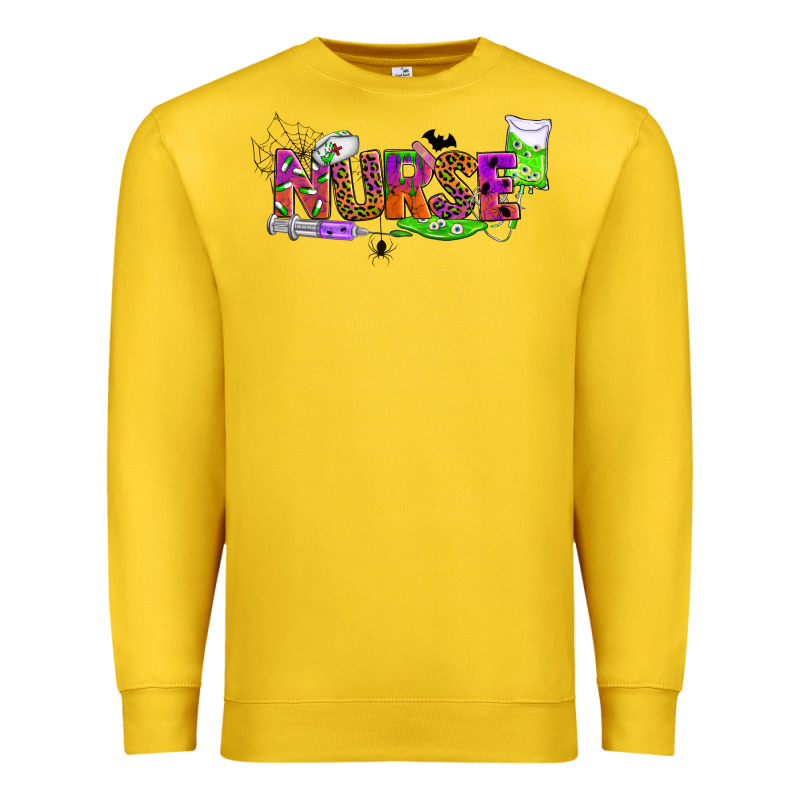 Halloween Nurse Premium Sweatshirt by BundleAndBundleShop | Teevron