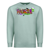 Seafoam halloween nurse Premium Sweatshirt - BundleAndBundleShop