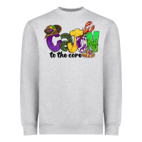 Cajun To The Core Mardi Gras Heavyweight Sweatshirt | Teevron