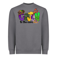 Storm cajun to the core mardi gras Heavyweight Sweatshirt - CowGirlArtShop