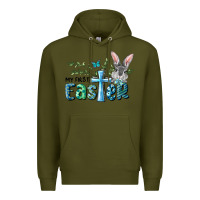 Army Green My First Easter Bunny Boy Premium Hoodie - RanaPortraitStore