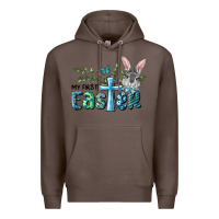 Coffee My First Easter Bunny Boy Premium Hoodie - RanaPortraitStore