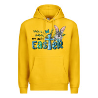 Lemon My First Easter Bunny Boy Premium Hoodie - RanaPortraitStore