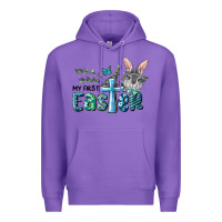 Purple My First Easter Bunny Boy Premium Hoodie - RanaPortraitStore