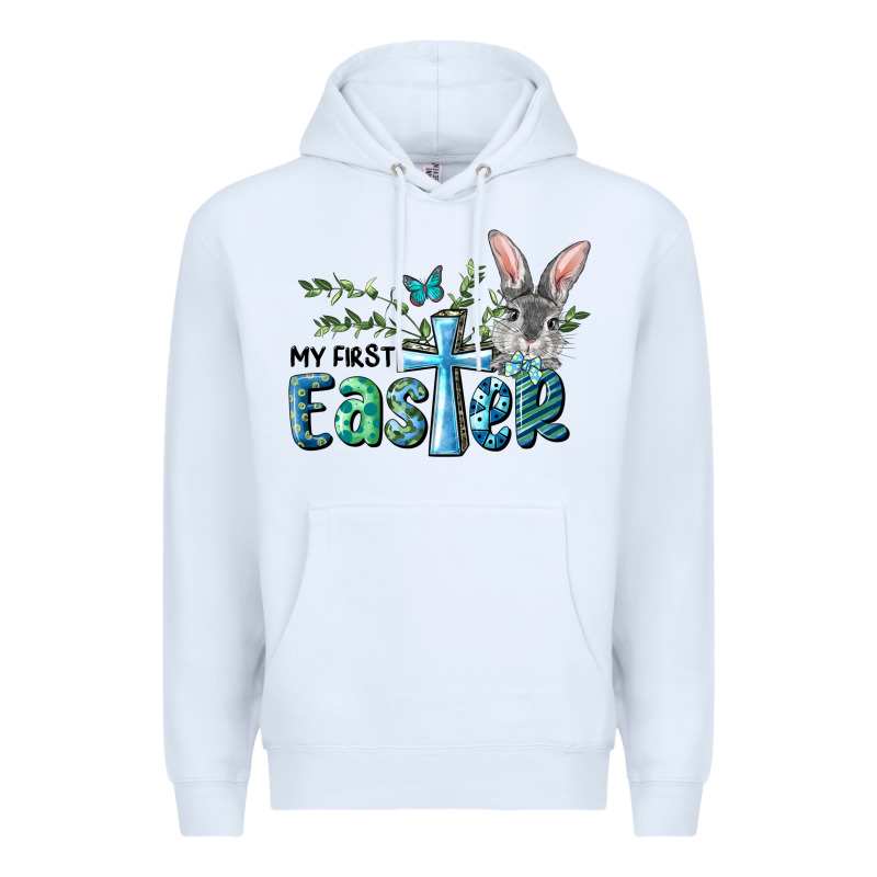 My First Easter Bunny Boy Premium Hoodie by RanaPortraitStore | Teevron
