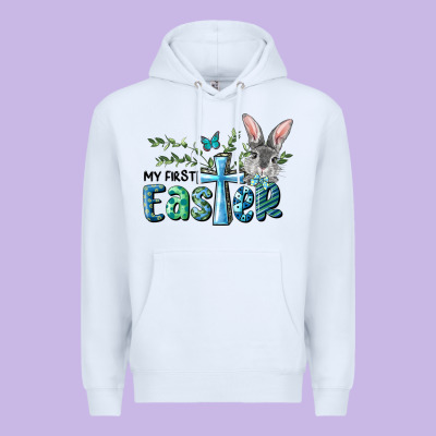My First Easter Bunny Boy Premium Hoodie Designed By Ranaportraitstore