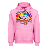 Fuchsia Pink wishing all of the homophobes uncomfortable month Urban Hoodie - Artiststas