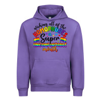 Tulip wishing all of the homophobes uncomfortable month Urban Hoodie - Artiststas