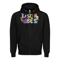 Black Easter vibes Zipper Hoodie - OliviaCreatesArt