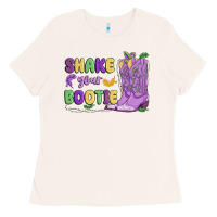 Bone shake your bootie mardi gras Ladies Tee - MaliasSmallBusiness