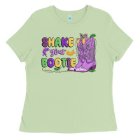 Matcha shake your bootie mardi gras Ladies Tee - MaliasSmallBusiness
