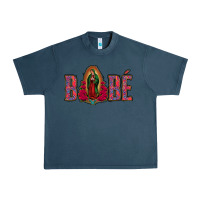 Midnight Navy Bebe our lady of guadalupe Urban Heavy Tee - Bettercallsaul