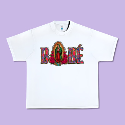 Bebe Our Lady Of Guadalupe Urban Heavy Tee Designed By Bettercallsaul