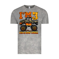 Cloud Rock i'm three this is how i roll monster truck birthday Vintage Tee - Jasminsmagicworld